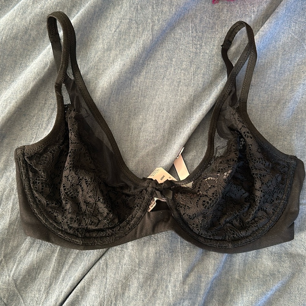 Victoria's Secret Black Lace Bra
